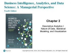 Business Intelligence Analytics and Data Science A Managerial
