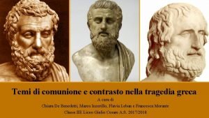 Le colpe dei padri ricadono sui figli greco
