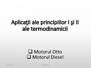 Principiul de functionare al motorului diesel