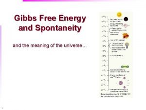 Gibbs Free Energy and Spontaneity and the meaning