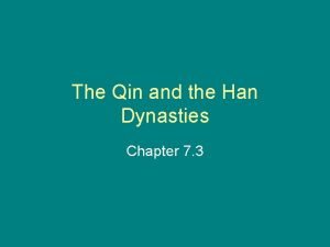 Qin han