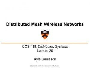 Cos418 Cos418