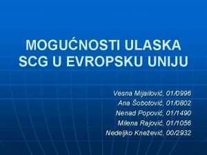 Dr vesna mijailovic iskustva