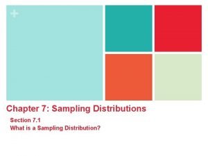Chapter 7 sampling distributions