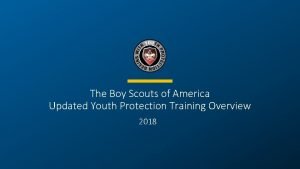 Bsa youth protection policy