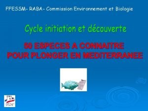 FFESSM RABA Commission Environnement et Biologie Posidonie Posidonia