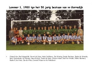 Lemmer 1 1980 tgv het 50 jarig bestaan