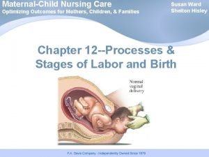 MaternalChild Nursing Care Optimizing Outcomes for Mothers Children