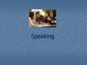 Speaking Speaking in Another Language Sociocultural Knowledge Genre