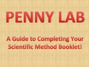 Penny lab conclusion