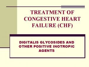 Cardiac toxicity treatment