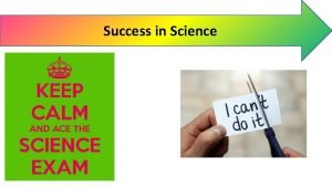 Success in Science Exam Information Double Science Trilogy