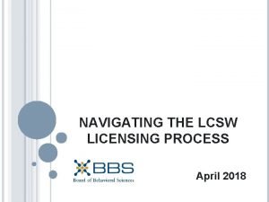 Bbs lcsw forms