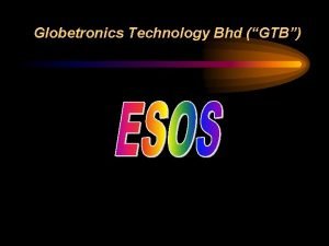 Globetronics Technology Bhd GTB Globetronics Technology Bhd GTB