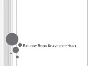 Scavenger definition biology