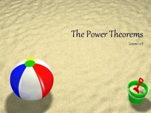 Two chord power theorem