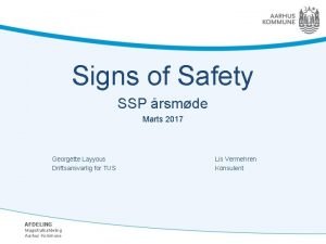 Signs of safety skema