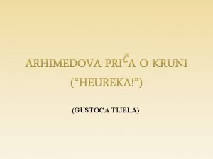 Heureka arhimed