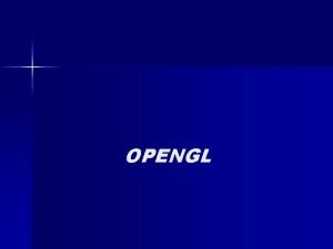 Opengl cone example