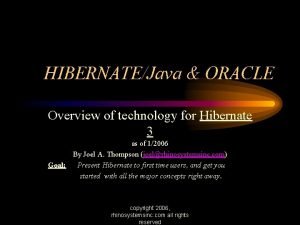 Hibernate 3 download