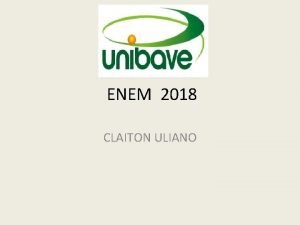 Enem para realizar a viagem dos sonhos Enem para realizar a viagem dos sonhos
