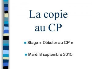 Copie cp