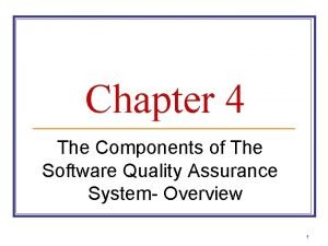 Sqa components