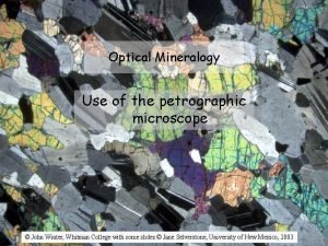 Accessory plates in optical mineralogy