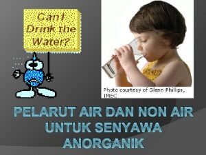 Pelarut organik dan anorganik