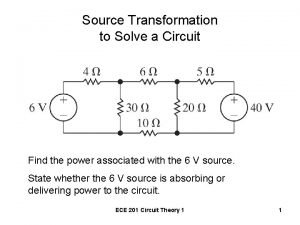 Source transformation examples