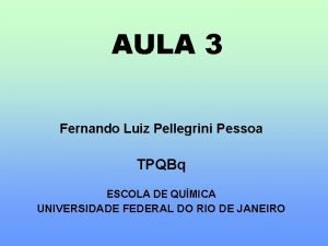 Fernando luiz pellegrini pessoa