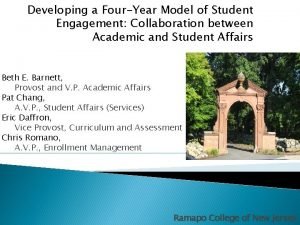 Campus engagement models