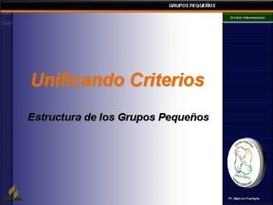 Logo grupos pequeños division interamericana