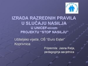 Razredna pravila ppt