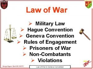 Geneva convention rules of war Geneva convention rules of war