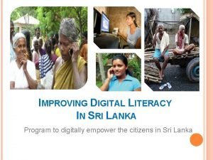 Digital literacy in sri lanka