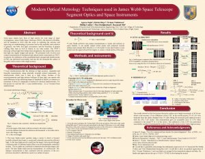 Optical metrology techniques Optical metrology techniques