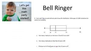 Bell Ringer Daily Agenda 1 Review Bell Ringer