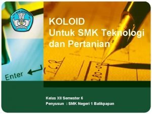 Contoh koloid liofil