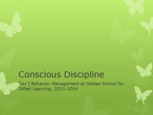 Conscious discipline brain model