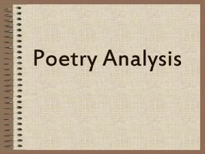 Shifts in poetry examples
