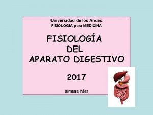 Universidad de los Andes FISIOLOGIA para MEDICINA FISIOLOGA