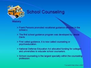 Frank parsons vocational guidance