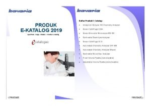 Daftar Produk ECatalog PRODUK EKATALOG 2019 Spesifikasi Harga