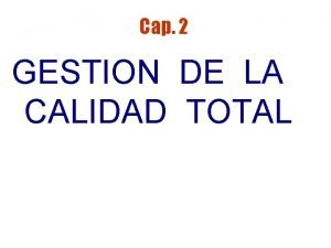 Total cap 2 Total cap 2