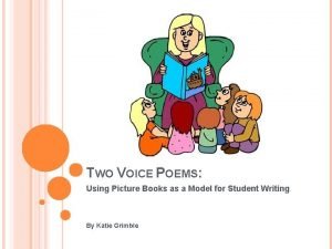 Two voice poems examples
