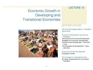 Transition economies