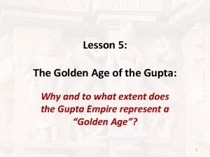 Chronology of gupta dynasty