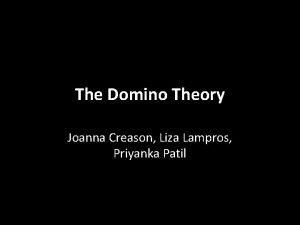 Domino theory