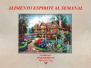 ALIMENTO ESPIRITUAL SEMANAL Formatado por airlepperhotmail com Tamareiras